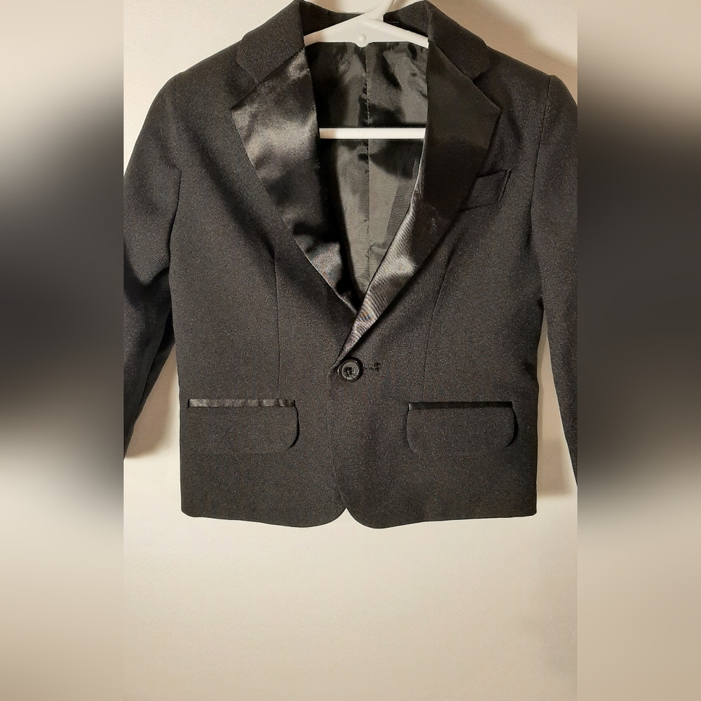 Boys Black Suit Jacket 2T